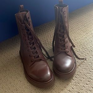 Sam Edelman Lydell Combat Lug Sole Boots 🥾 Size 7
